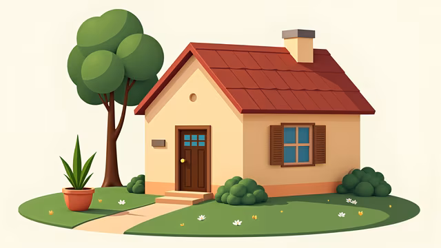 Cute Cartoon House