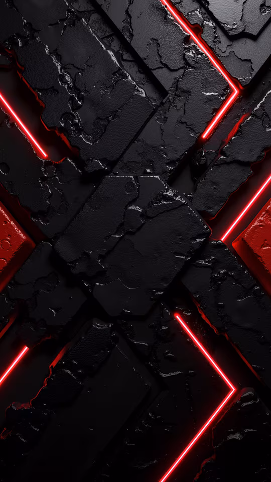 Dark Neon Grid