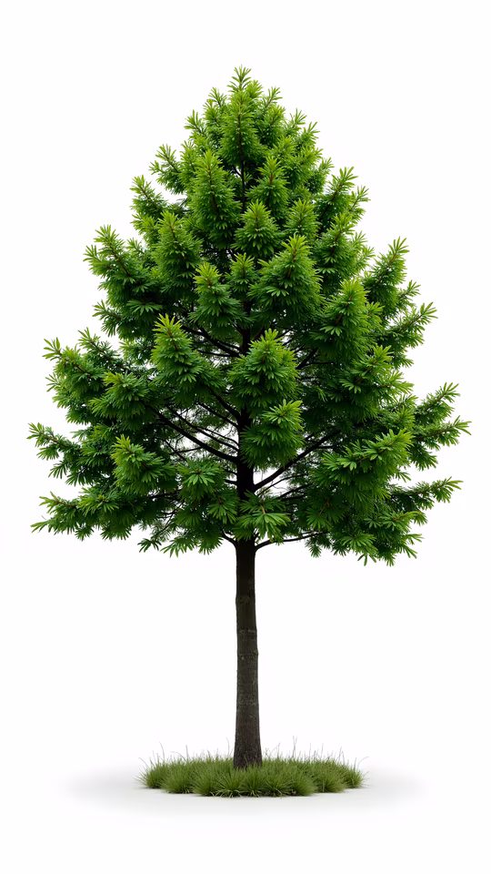 Evergreen Tree Illustration