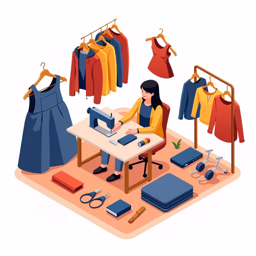 Fashion Designer Illustration