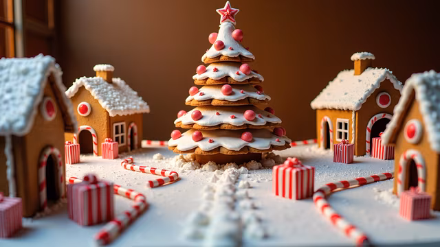 Gingerbread Christmas Tree