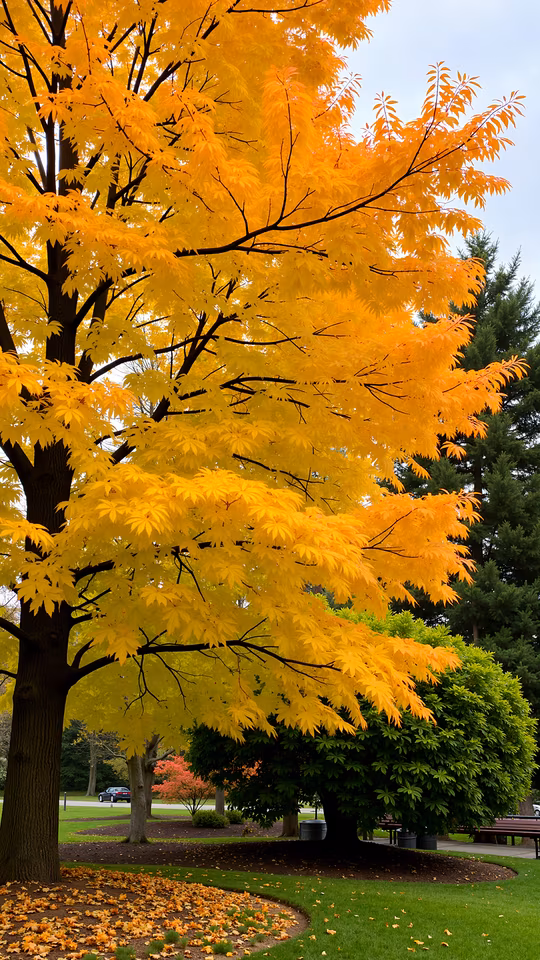 Golden Autumn Tree
