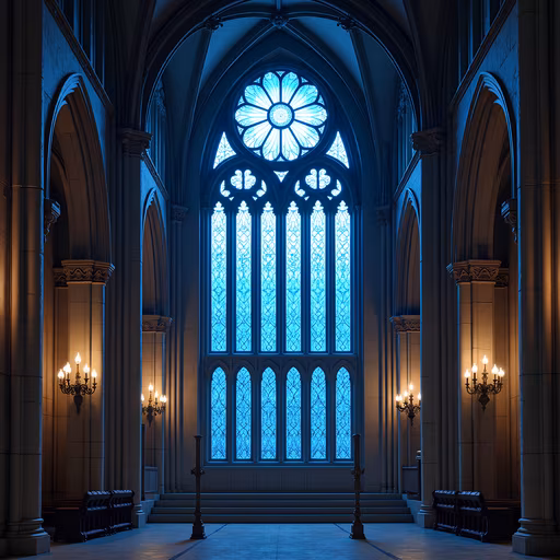 Gothic Cathedral Interior
