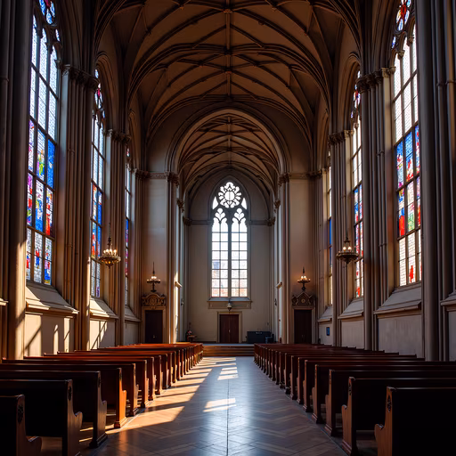 Gothic Cathedral Interior