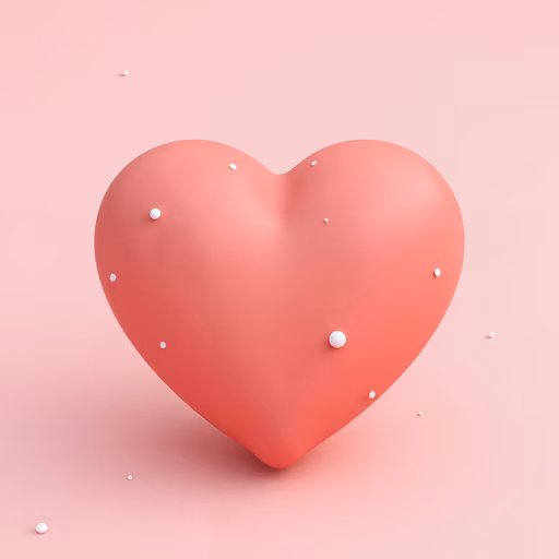Heart with Pearls