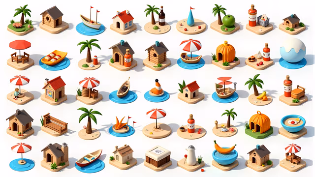Island Life Illustration