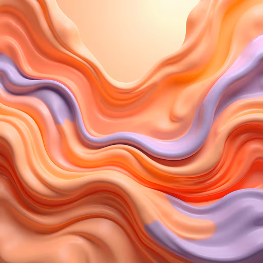 Liquid Waves Illustration