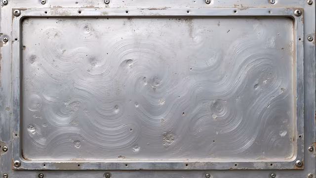 Metallic Wave Pattern
