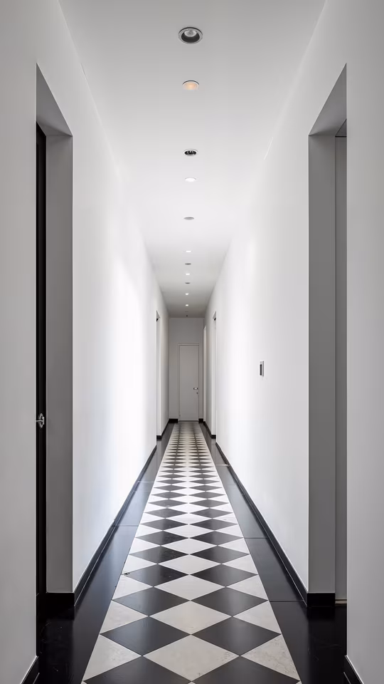 Minimalist Hallway