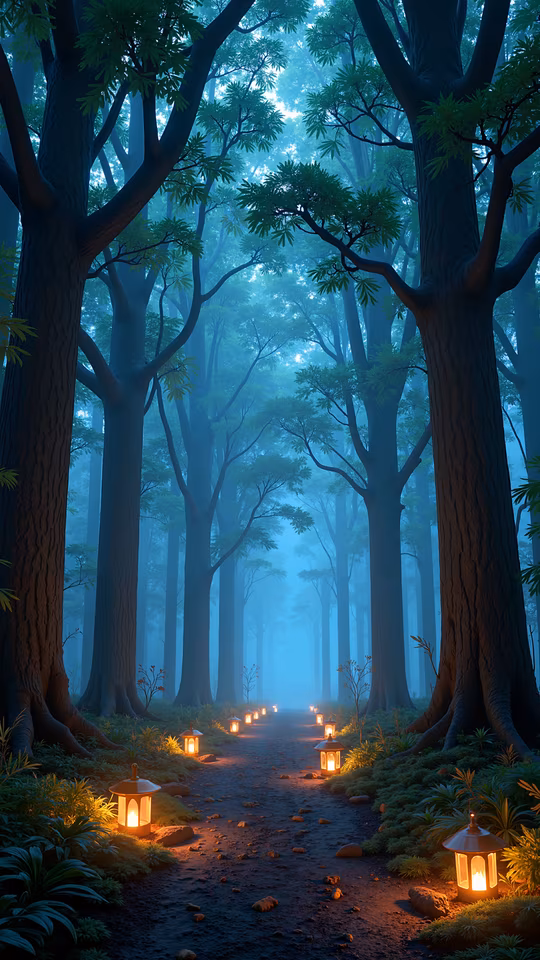 Mystical Forest Path