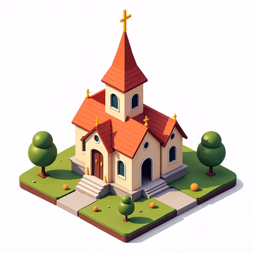 Pastoral Church Illustration