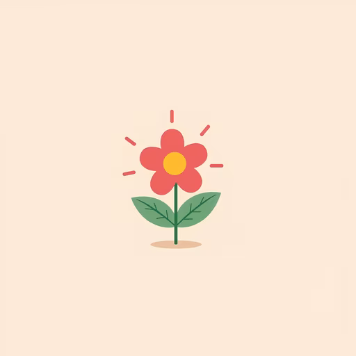 Simple Flower Illustration