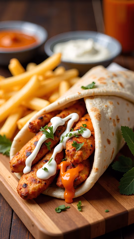 Spicy Chicken Wrap