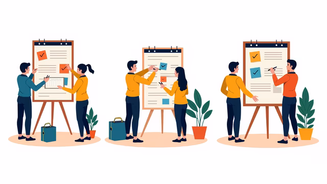 Team Collaboration Illustration