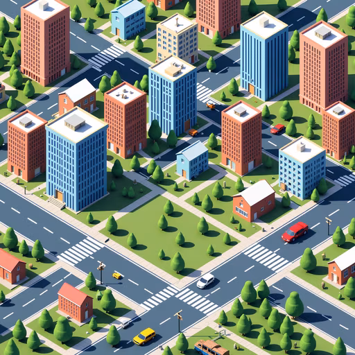 Urban Landscape Illustration