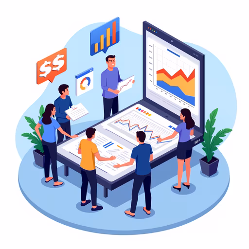 Business Meeting Illustration