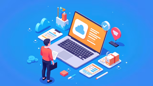Cloud Computing Illustration