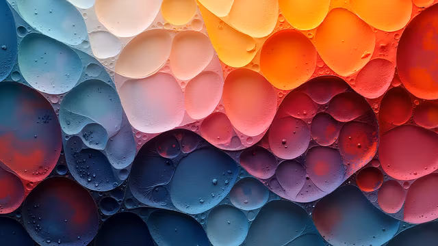 Colorful Bubble Abstract