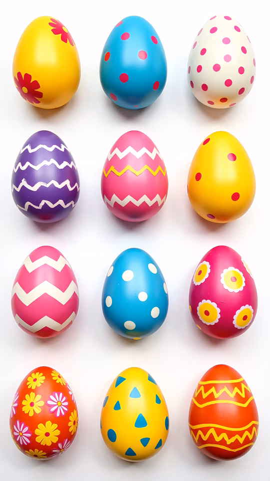 Colorful Easter Eggs