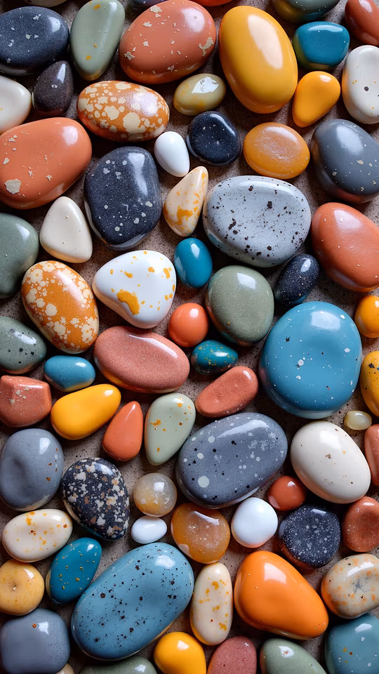 Colorful Pebbles