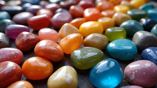 Colorful Rocks Illustration