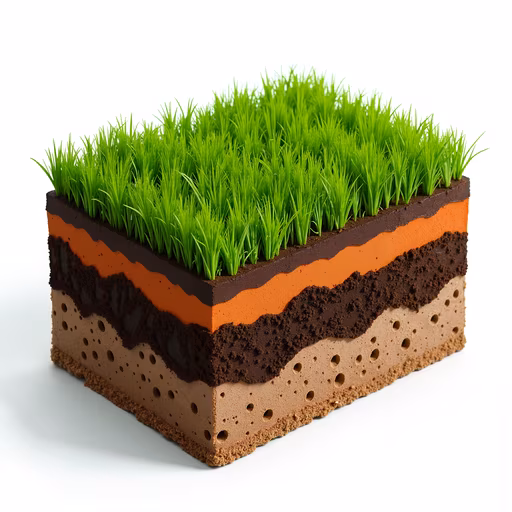 Cross Section of Soil