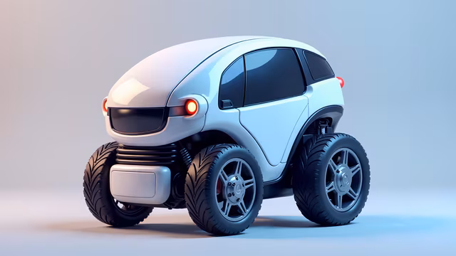 Futuristic Car Illustration