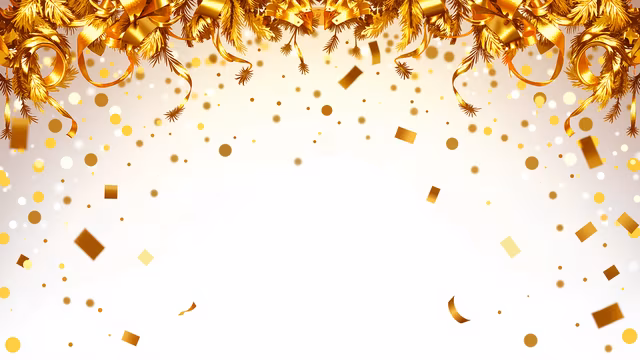 Golden Celebration Illustration
