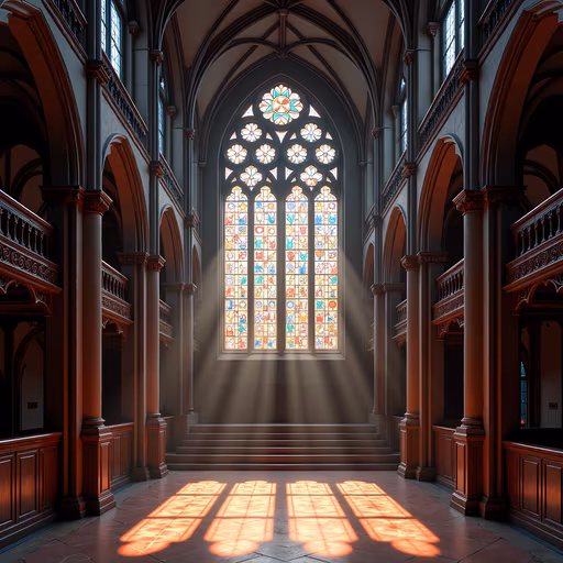 Gothic Cathedral Interior