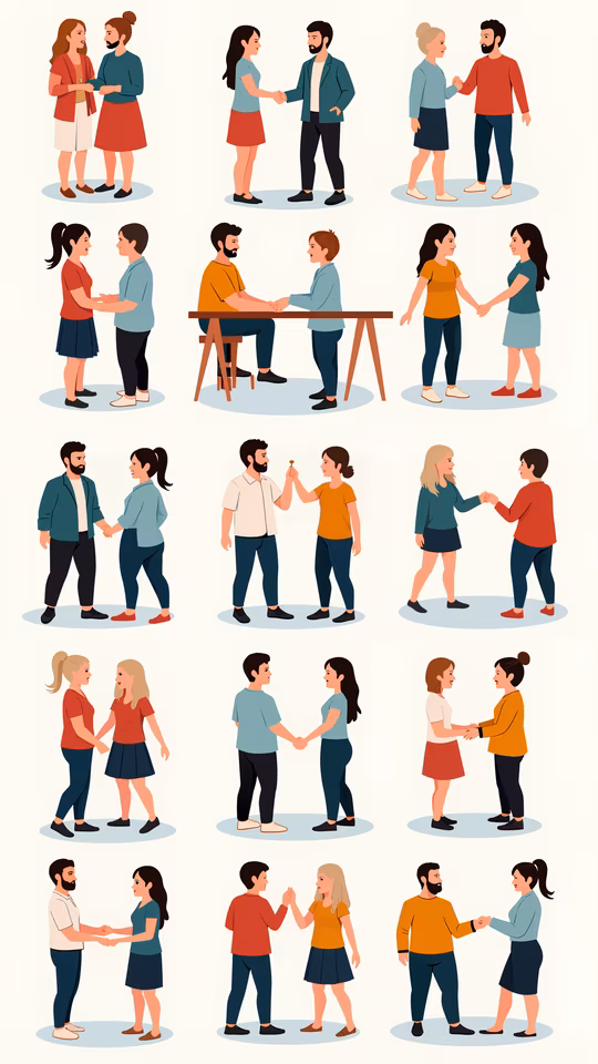 Handshake Illustration