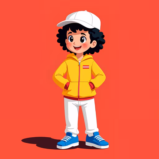 Happy Kid Illustration