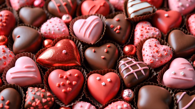 Heart-Shaped Chocolates