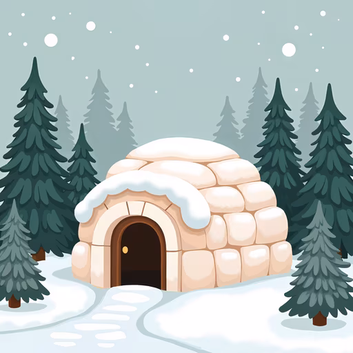 Igloo Illustration