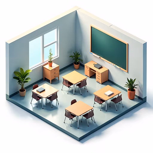 Isometric Classroom