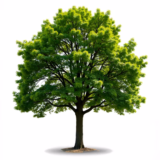 Lush Green Tree Illustration