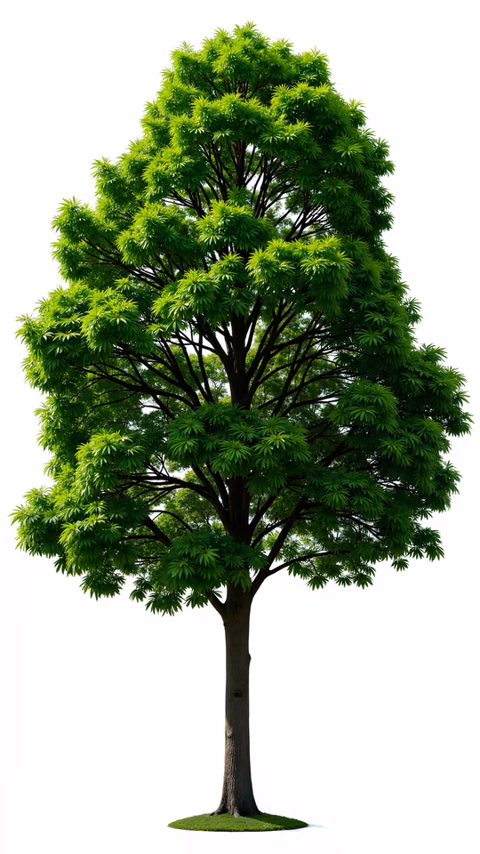 Lush Green Tree Illustration