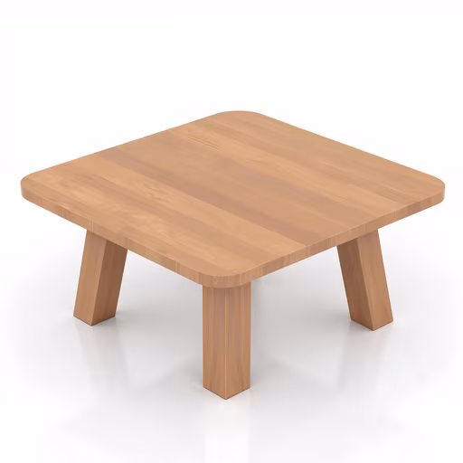 Minimalist Wooden Table