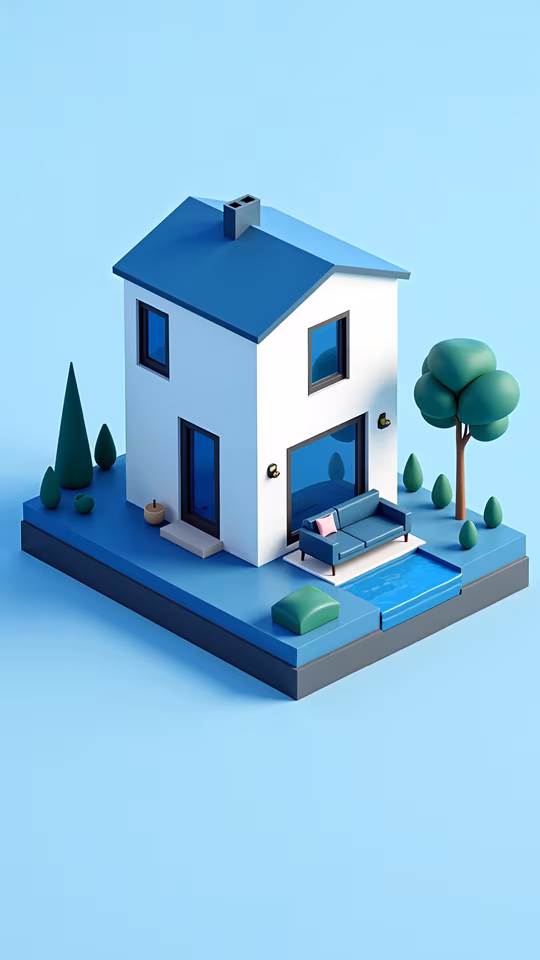 Modern House Illustration