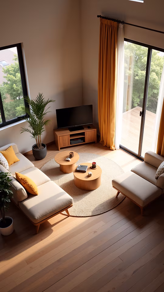 Modern Minimalist Living Room