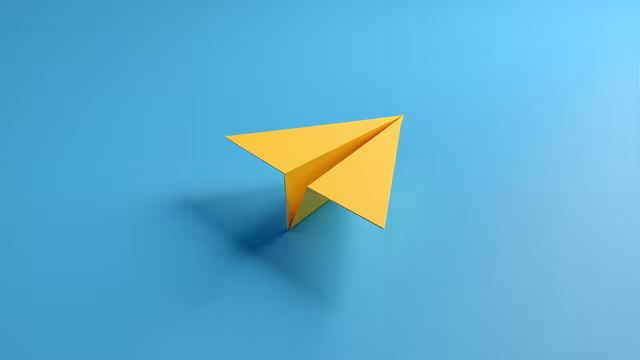 Origami Paper Airplane