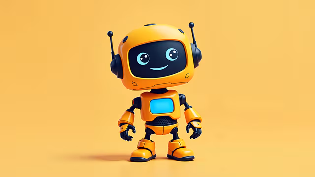 Robot Toy Illustration