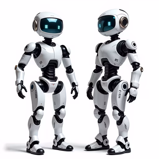 Robots in White