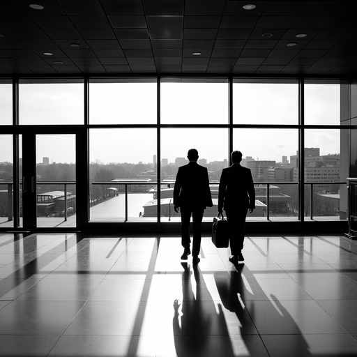 Silhouettes of Businessmen