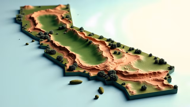 Terrain Relief Illustration