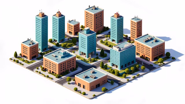 Urban Landscape Illustration
