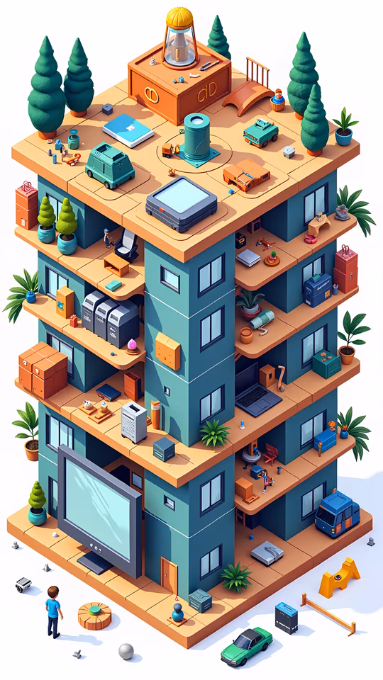 Urban Life Illustration