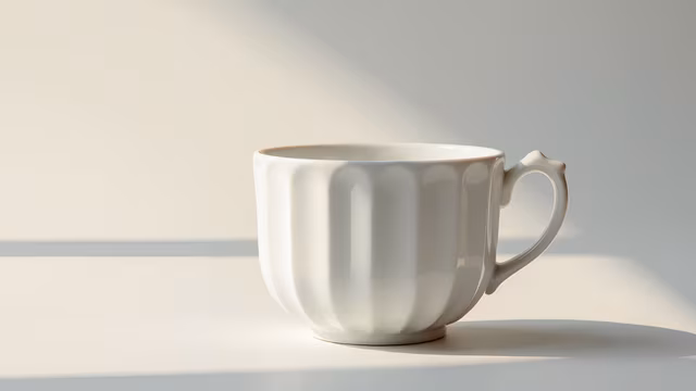 White Ceramic Mug