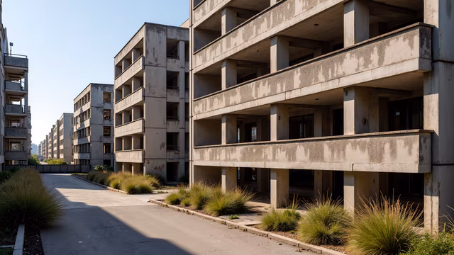 Abandoned Concrete Buildings