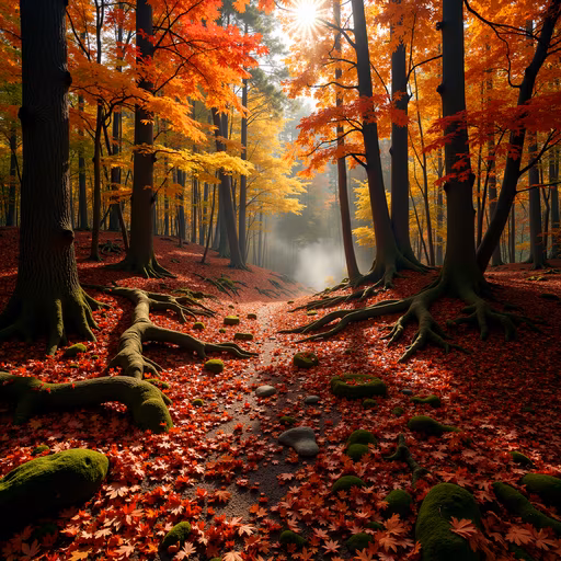 Autumn Forest Illustration