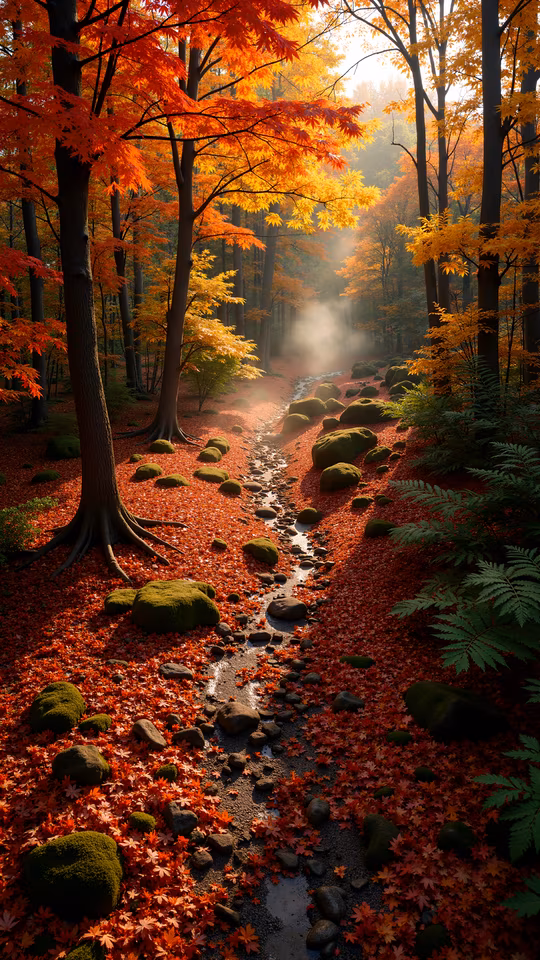Autumn Forest Path